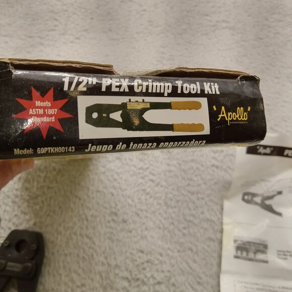 Apollo PEX Crimp Tool Kit 1/2" Crimp Adjustment Wrench - Picture 7 of 7